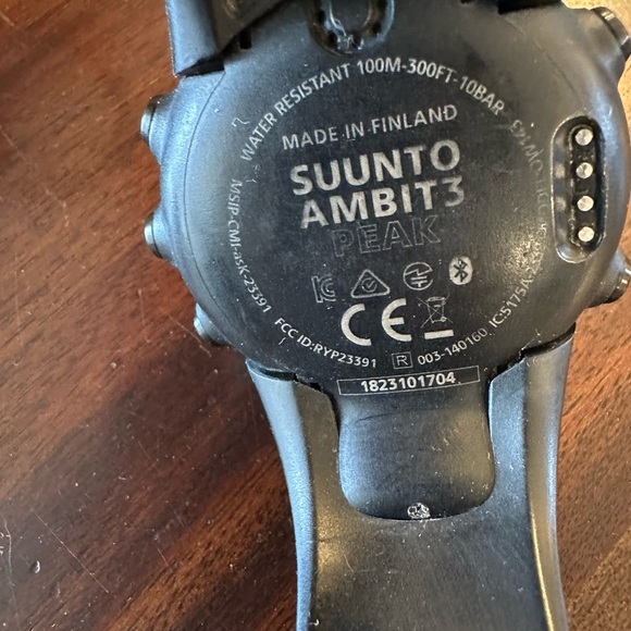 Suunto Ambit3 Peak GPS black watch - Picture 3 of 14